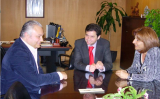 Reunión del Presidente de CACITI con el Director General de la Agencia Andaluza de la Energía y la Delegada Provincial de Economía, Innovación, Ciencia y Empresa Reunión del Presidente de CACITI con el Director General de la Agencia Andaluza de la Energía y la Delegada Provincial de Economía, Innovación, Ciencia y Empresa